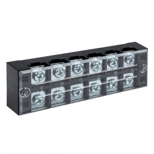 Терминал клеммный TB-4506 до 4.5кв.мм 45А 6 клеммных пар EKF tb-4506 tb-4506