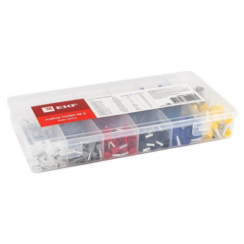 Набор НШВИ №5 (0.5-6кв.мм; 2х0.5-2.5кв.мм) PROxima EKF nabor-nshvi-5 nabor-nshvi-5