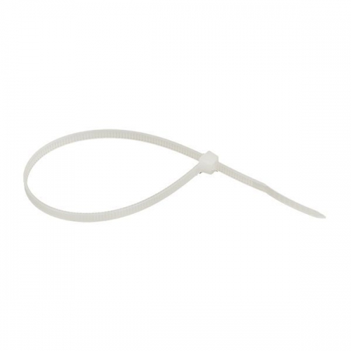 Хомут кабельный 3.6х200 нейл. бел. (уп.100шт) EKF plc-c-3.6x200 plc-c-3.6x200