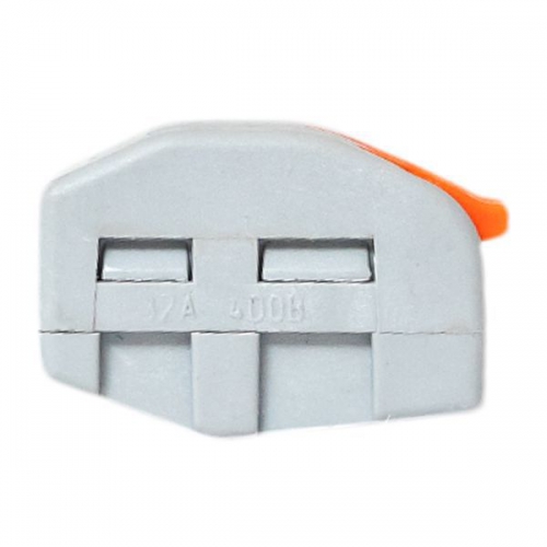 Клемма строительно-монтажная СМК 222-412 2-проводная 0.08-2.5кв.мм с рычагом (уп.100шт) PROxima EKF plc-smk-412 plc-smk-412