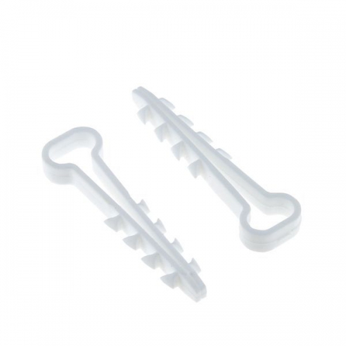 Дюбель-хомут d6х14мм для плоского кабеля полипропилен бел. (уп.50шт) EKF plc-cd-6x14w plc-cd-6x14w