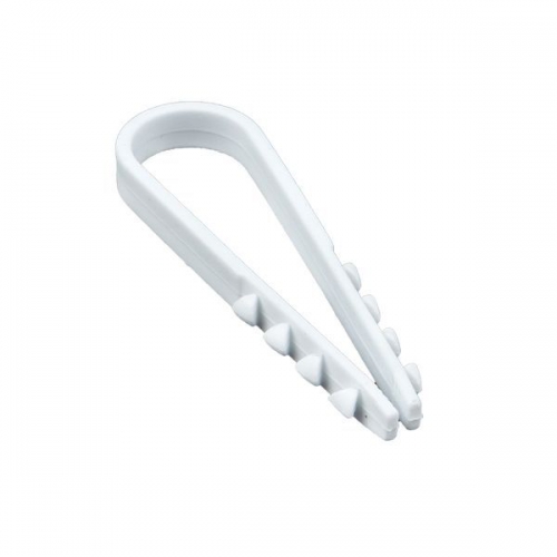Дюбель-хомут d11-18мм для круглого кабеля бел. (уп.50шт) PROxima EKF plc-ncs50-11x18w plc-ncs50-11x18w