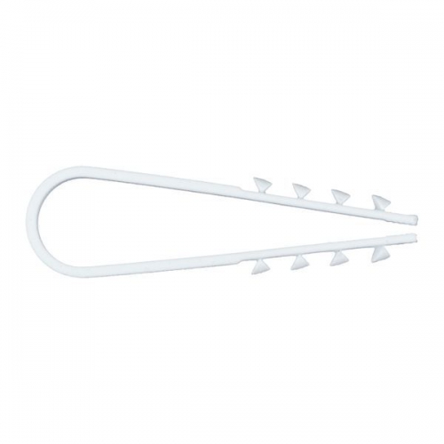 Дюбель-хомут d5-10мм для круглого кабеля бел. (уп.100шт) PROxima EKF plc-ncc-5x10w plc-ncc-5x10w