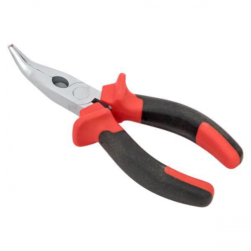 Длинногубцы изогнутые 160мм Master Basic EKF dgi-160-mas dgi-160-mas