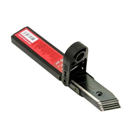 Набор сменных лезвий 18мм СМ-60 (10шт вороненные SK4 13 сегментов) Professional EKF cm-s60 cm-s60