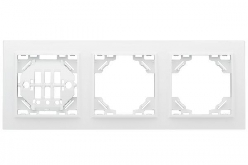 Рамка 3-м Минск горизонтальная бел. Basic EKF ERM-G-303-10 ERM-G-303-10