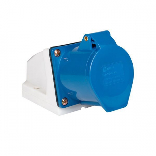 Розетка наруж. уст. 16А 220В 2P+E IP44 EKF (113) ps-113-16-220 ps-113-16-220
