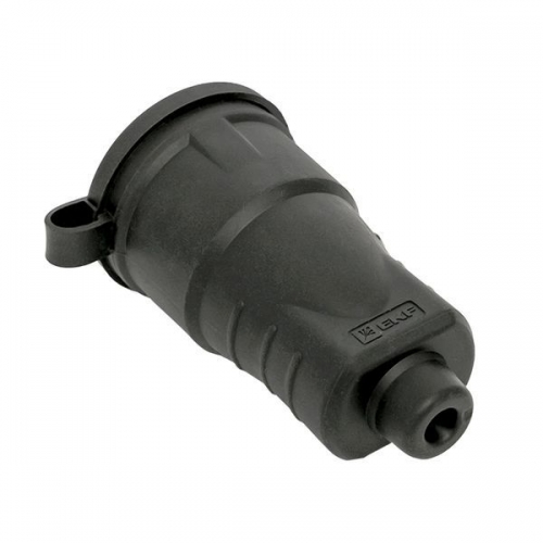 Розетка переносная 16А 230В 2P+PE с защ. крышкой IP44 каучук EKF RPS-012-16-230-44 RPS-012-16-230-44