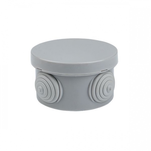 Коробка распаячная КМР-040-038 наружная с крышкой 65х40 АБС 4 мембранных ввода IP54 EKF plc-kmr-040-038 plc-kmr-040-038