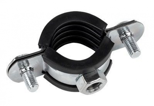 Хомут стальной 1/2дюйма (20-24мм) с уплотнителем EKF hsu1012 hsu1012