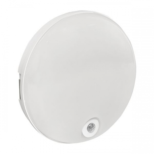 Светильник светодиодный ЖКХ круг ДПО-2200 12Вт 6500К IP65 с инфракрасным датчиком движения PROxima EKF BKL-2200DI-R-12-6500 BKL-2200DI-R-12-6500