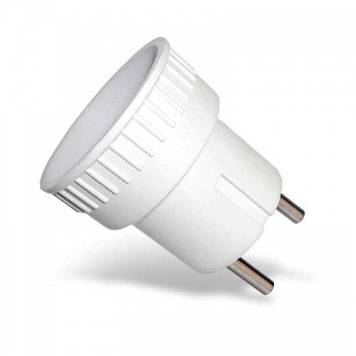 Адаптер-переходник без заземл. 6А 250В (еврослот) бел. UNIVersal А109 А109