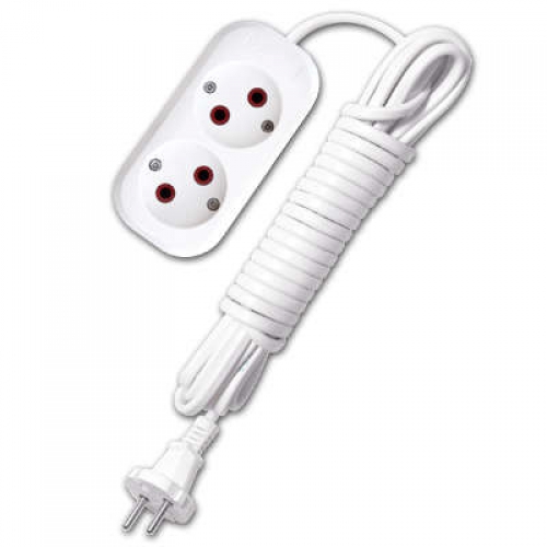 Удлинитель 2х5м без заземл. 6А IP20 У6-011 ШВВП 2х0.75 UNIVersal 9631913 9631913