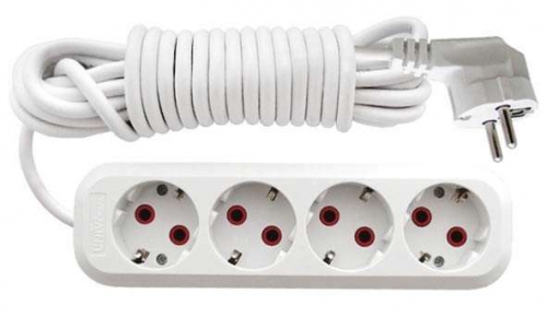 Удлинитель 4х10м У10-555 с заземл. ПВС 3х0.75 UNIVersal 555-10 555-10