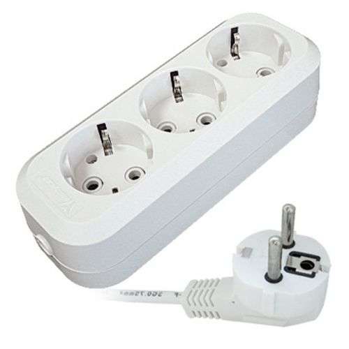 Удлинитель 3х7м с заземлением 16А IP20 Е-303 АБС-пл. ПВС 3х1 UNIVersal 9631979 9631979