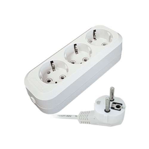 Удлинитель 3х10м с заземлением 16А IP20 E-303 АБС-пл. ПВС 3х1 UNIVersal 9631980 9631980