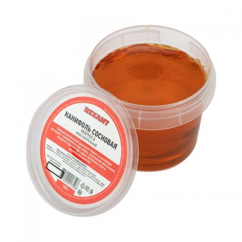 Канифоль сосновая марки А 100г Rexant 09-3711 09-3711
