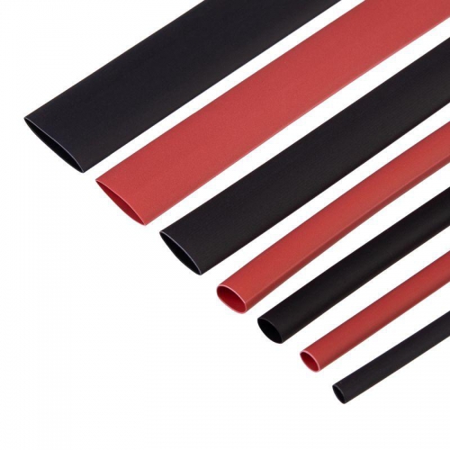 Набор трубок термоусадочных тонкостен. №6 (МАКСИМУМ) разноцвет. Rexant 29-0106 29-0106