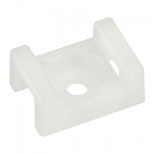 Площадка для крепления стяжки 22х16мм (ПС-2) бел. (уп.10шт) Rexant 07-2102-10 07-2102-10