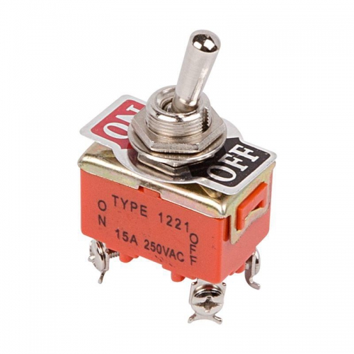 Тумблер 250В 15А (4c) ON-OFF 2п (KN-201) Rexant 36-4130 36-4130