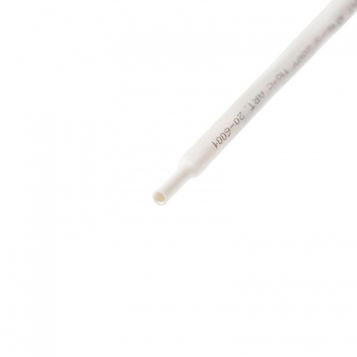 Трубка термоусадочная 6.0/3.0 1м бел. Rexant 20-6001 20-6001