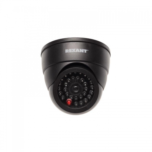 Муляж камеры внутренней купольной с вращающимся объективом (черн.) Rexant 45-0230 45-0230