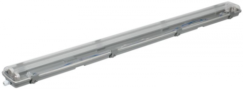 Светильник ДСП 2202 под LED лампу 2хT8 1200мм IP65 ИЭК LDSP0-2202-2X120-K01 LDSP0-2202-2X120-K01