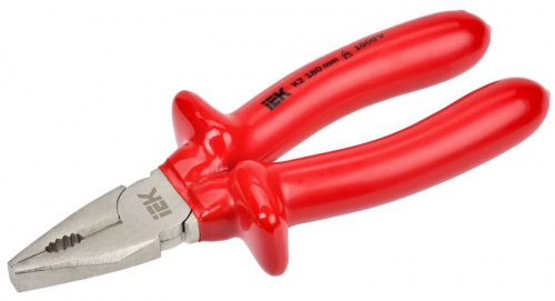 Пассатижи диэлектрические Profi 180мм 1000В ARMA2L 3 IEK A2L3-PL20-K2-180 A2L3-PL20-K2-180