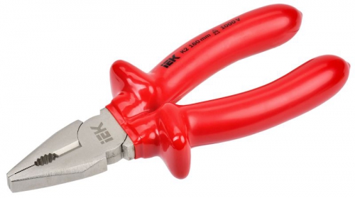 Пассатижи диэлектрические Profi 160мм 1000В ARMA2L 3 IEK A2L3-PL20-K2-160 A2L3-PL20-K2-160