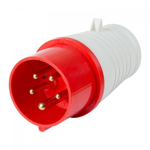 Вилка 015 переносная 3Р+РЕ+N 16А 380В IP44 Rexant 11-8902 11-8902