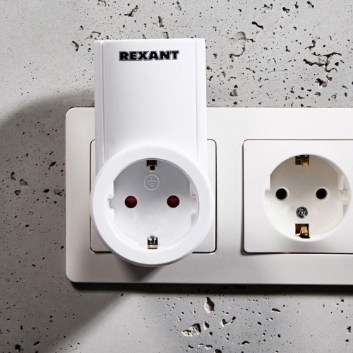 Розетка радиоуправляемая с пультом RX-001 (один пульт одна розетка) Rexant 10-6020 окт.20