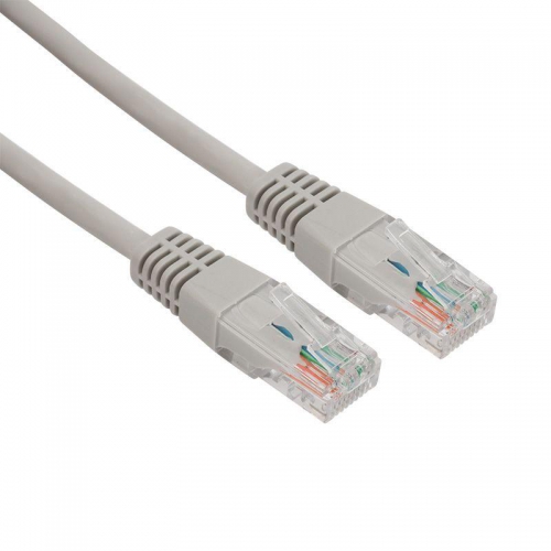 Патч-корд кат.5E U/UTP неэкранир. RJ45-RJ45 LSZH сер. 0.5м Rexant 18-8001 18-8001