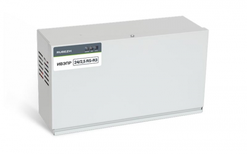 Источник вторичного электропитания резервированный ИВЭПР 24/2.5 RS-R3 2х12 БР Рубеж Rbz-227711 Rbz-227711