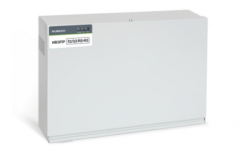 Источник вторичного электропитания резервированный адресный ИВЭПР 12/3.5 RS-R3 2х17 БР Рубеж Rbz-216603 Rbz-216603