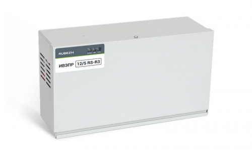 Источник вторичного электропитания резервированный адресный ИВЭПР 12/5 RS-R3 исп. 2х12 БР Рубеж Rbz-216605 Rbz-216605