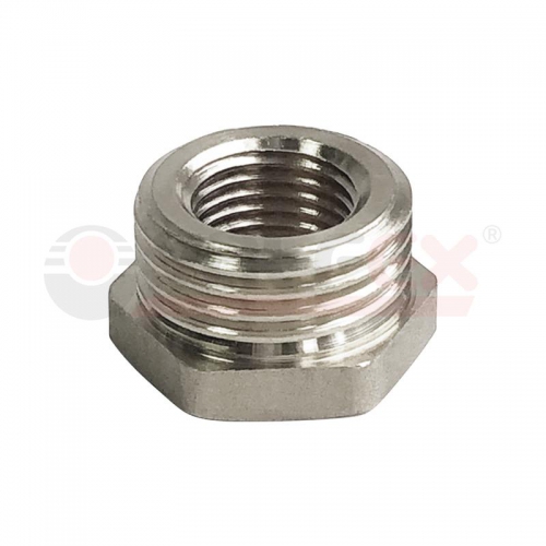 Футорка никелированная НР 1дюйм-ВР 1/2дюйм (180/10) VALFEX VF.581.N.100.012 VF.581.N.100.012