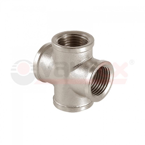 Крестовина никелированная ВР 1/2дюйм (70/5) VALFEX VF.760.N.012 VF.760.N.012