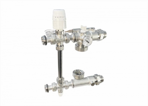 Насос-смесительный узел с термоголовкой. без насоса. монтажная длина насоса 130мм (1) К VALFEX VF.152.0.130 VF.152.0.130