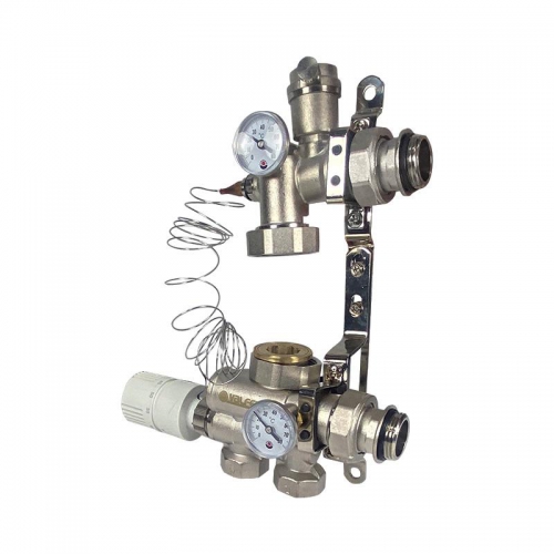 Насос-смесительный узел с ниж. подкл. с терм-кой. без насоса монтажная длина насоса 130-180мм (2) VALFEX VF.153.0.130.180 VF.153.0.130.180