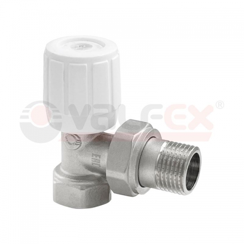 Клапан для радиаторов ручной угловой 3/4дюйм (компактный) (72/6) К VALFEX VF.07.R.05 VF.07.R.05