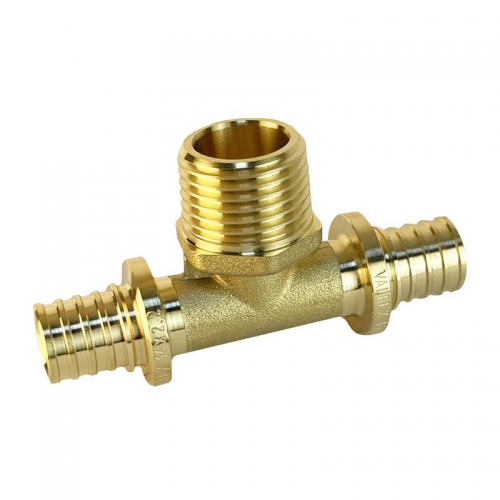 Тройник надвижной с переходом на нар. р. 20(2.8)х1/2дюймх20(2.8)(120/5) К VALFEX VF.433.AF.201220 VF.433.AF.201220