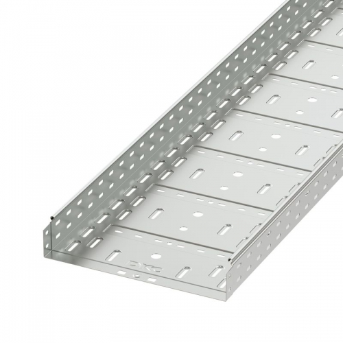 Лоток листовой перфорированный 400х100 L3000 сталь 1мм DKC 35345 35345