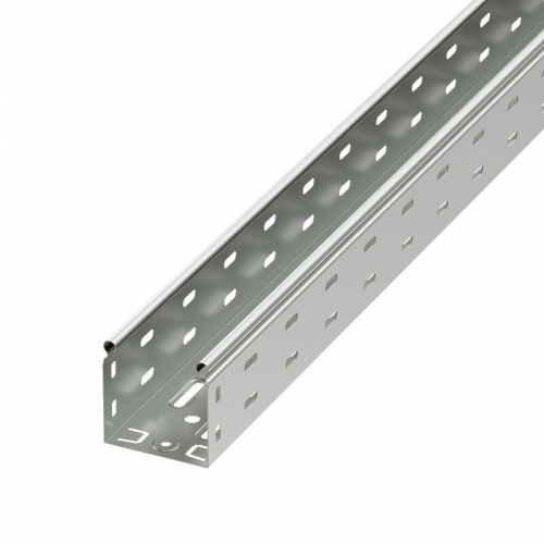 Лоток листовой перфорированный 80х80 L3000 сталь 0.7мм DKC 35301 35301