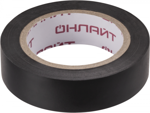 Изолента ПВХ 71 674 OIT-B15-10/BL черн. ОНЛАЙТ 71674 71674