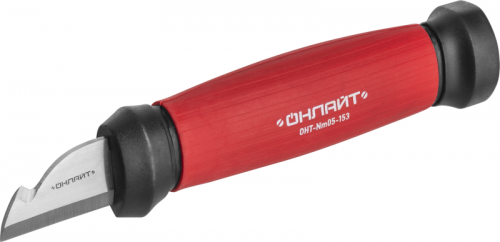 Нож монтерский 90 176 OHT-Nm05-153 153мм с выемкой ОНЛАЙТ 90176 90176