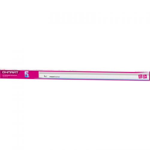 Светильник светодиодный 61 186 OLF-P1-5-4K-LED 5Вт 4000К IP40 450лм 176-264В с выкл. на корпусе ОНЛАЙТ 61186 61186