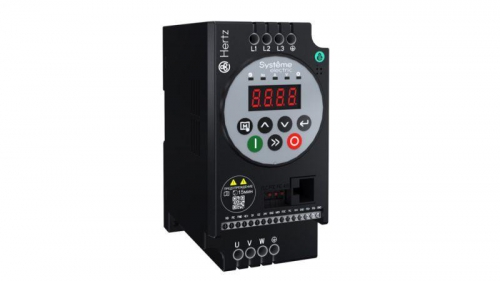 Преобразователь частоты STV050 Hertz 0.75кВт 380В ЭМС С3 + LED панель оператора SE STV050U07N4 STV050U07N4