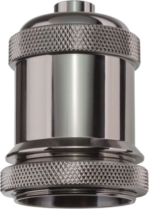 Патрон электрический 61 517 NLH-V01-005-E27 подвес. метал. черн. хром Navigator 61517 61517