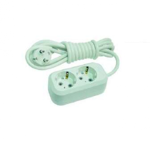 Удлинитель 2х3м с заземл. 16А IP20 Makel MGP113 MGP113