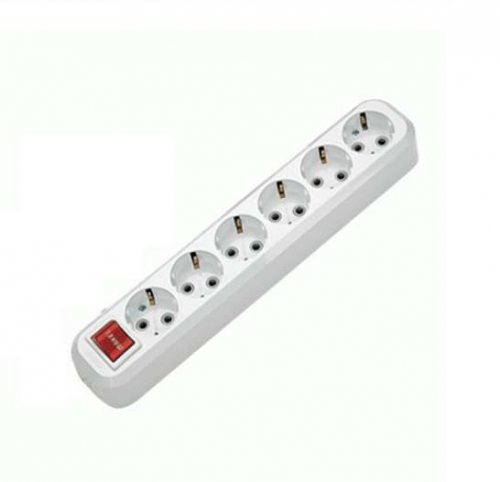 Колодка удлинителя 6-м с заземл. с выкл. Makel MGP 231 MGP231